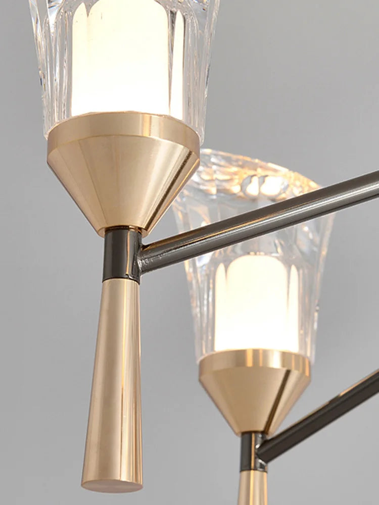 lustre suspendu moderne pour un éclairage élégant - vue 6 sur 9