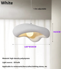 Nordic wabi-sabi minimalist chandelier for interior decoration
