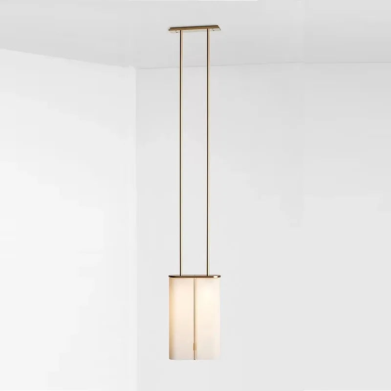 suspension led minimaliste design italien en verre - vue 5 sur 11