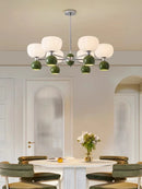 lustre décoratif acrylique avec abat-jour suspendu créatif
