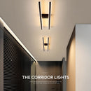 Modern decorative minimalistic double tube chandelier