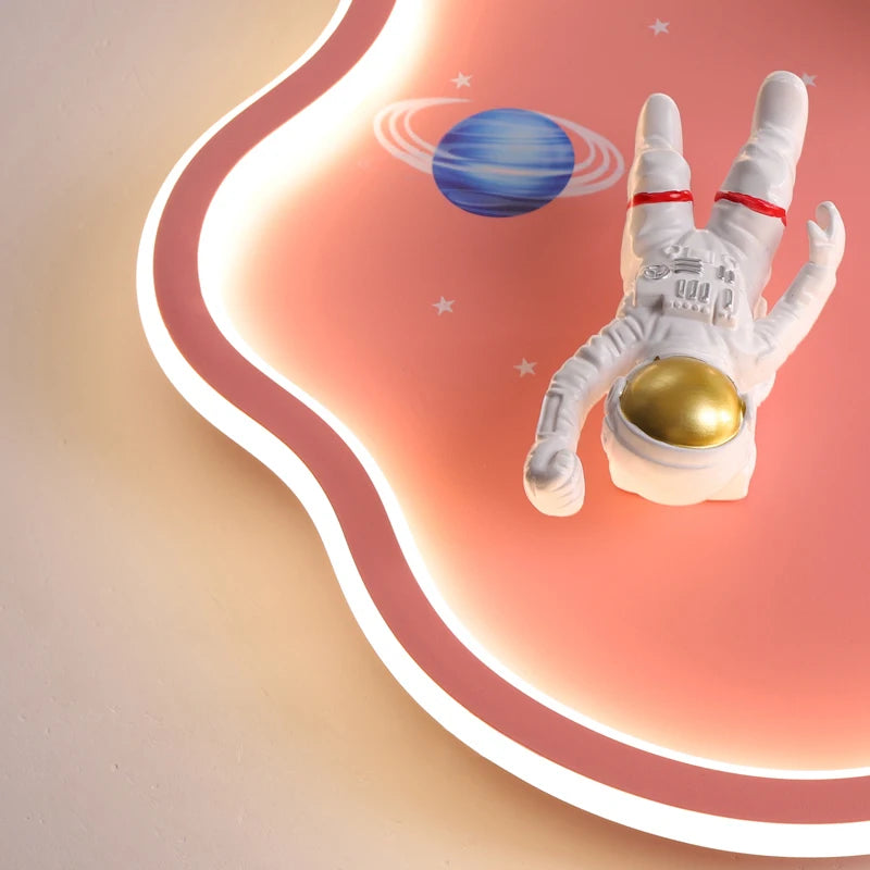 lampe led dessin animé astronaute pour enfants protection yeux - vue 6 sur 10