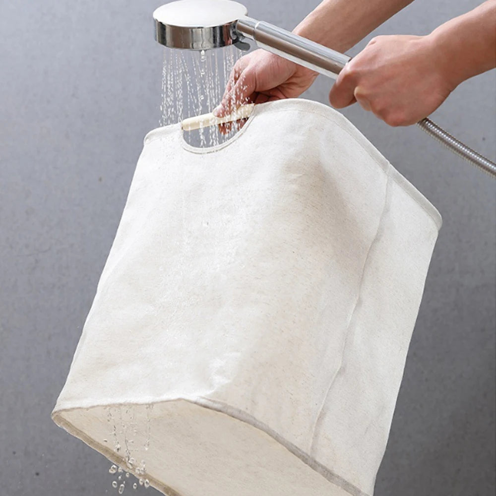 panier de rangement portable pour linge et objets divers - vue 6 sur 10