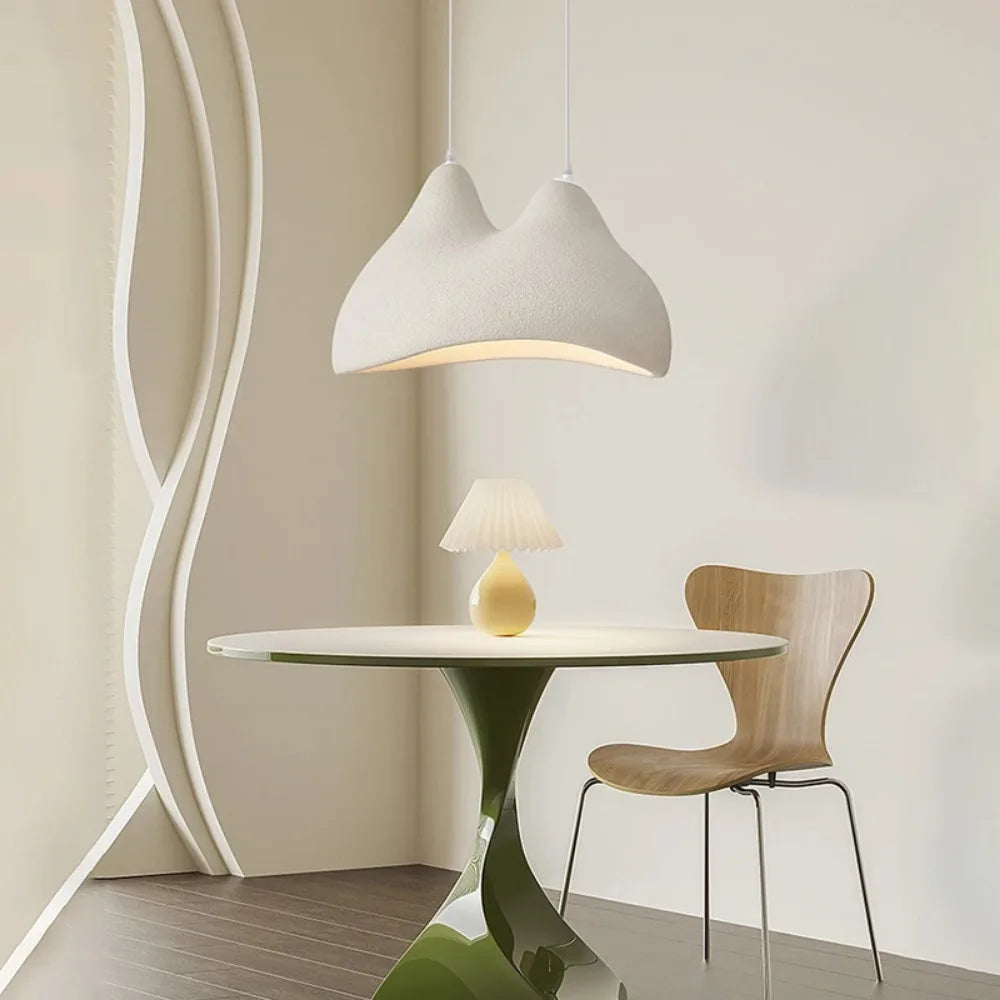 Nordic wabi sabi minimalist modern pendant light for decoration - vue 3 sur 10