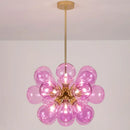 suspension moderne en verre design pour décoration intérieure