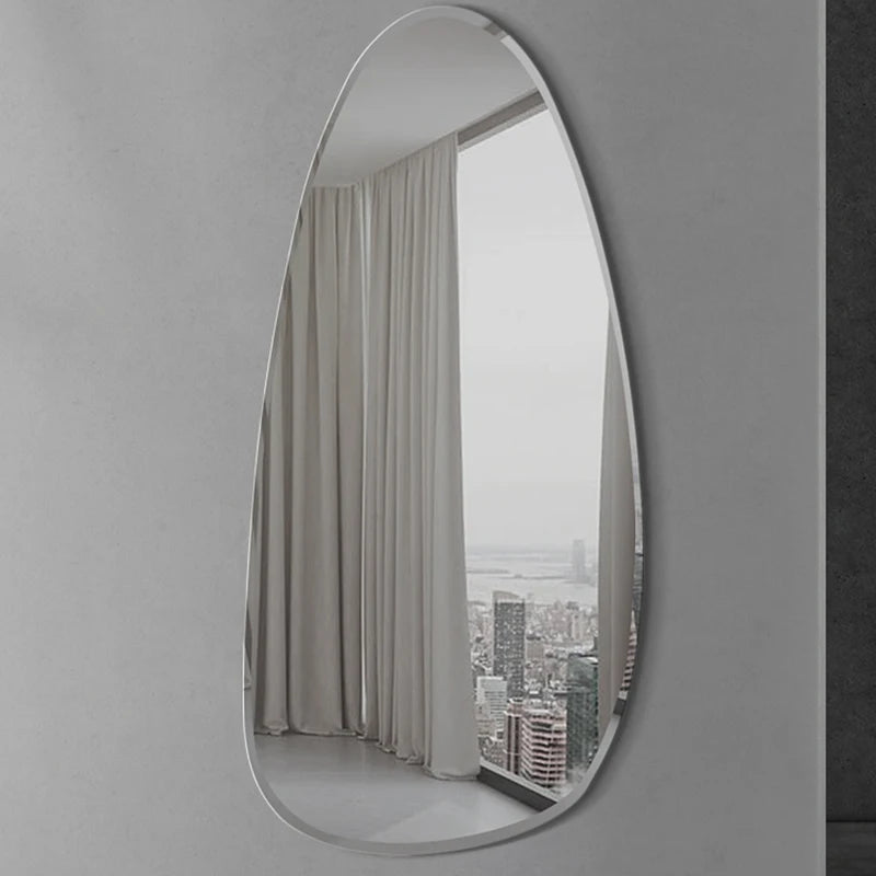 miroir moderne nordique grand pour décoration intérieure esthétique - vue 4 sur 9
