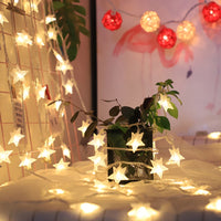 guirlande lumineuse étoile led pour Noël et fêtes