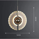 lustre led créatif nordique pour bar et restaurant