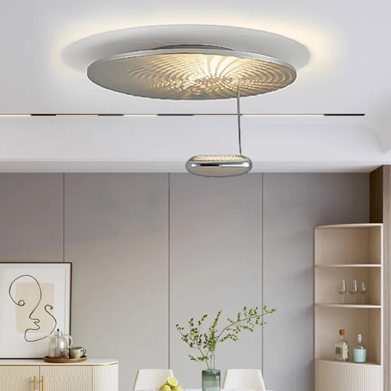 lustre postmoderne italien en forme de goutte led créative