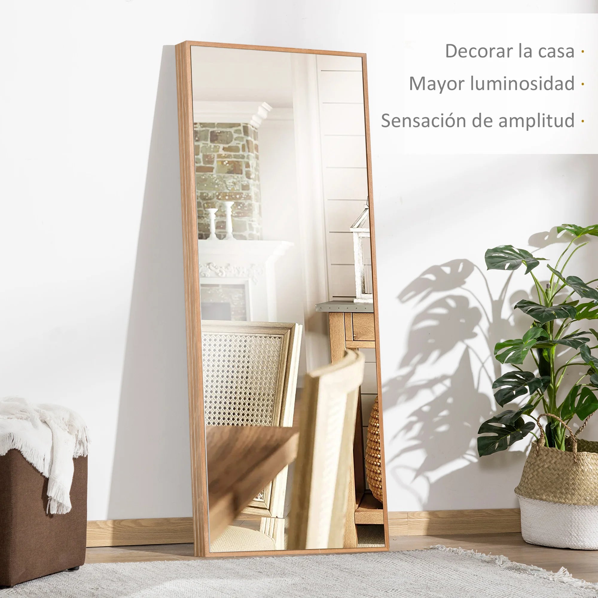 miroir mural décoratif corps entier pour intérieur - vue 4 sur 7