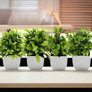 plante artificielle en pot pour décoration de bureau et jardin