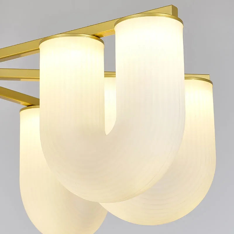 lustre design suspension lumineux en acrylique pour décoration moderne - vue 5 sur 10