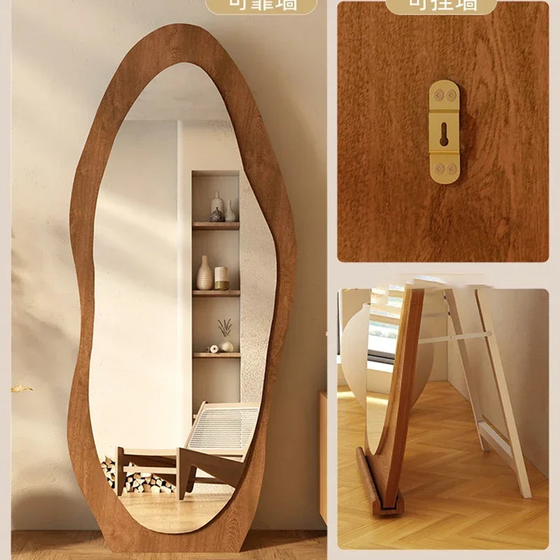 miroir décoratif debout pour maquillage et intérieur - vue 3 sur 15