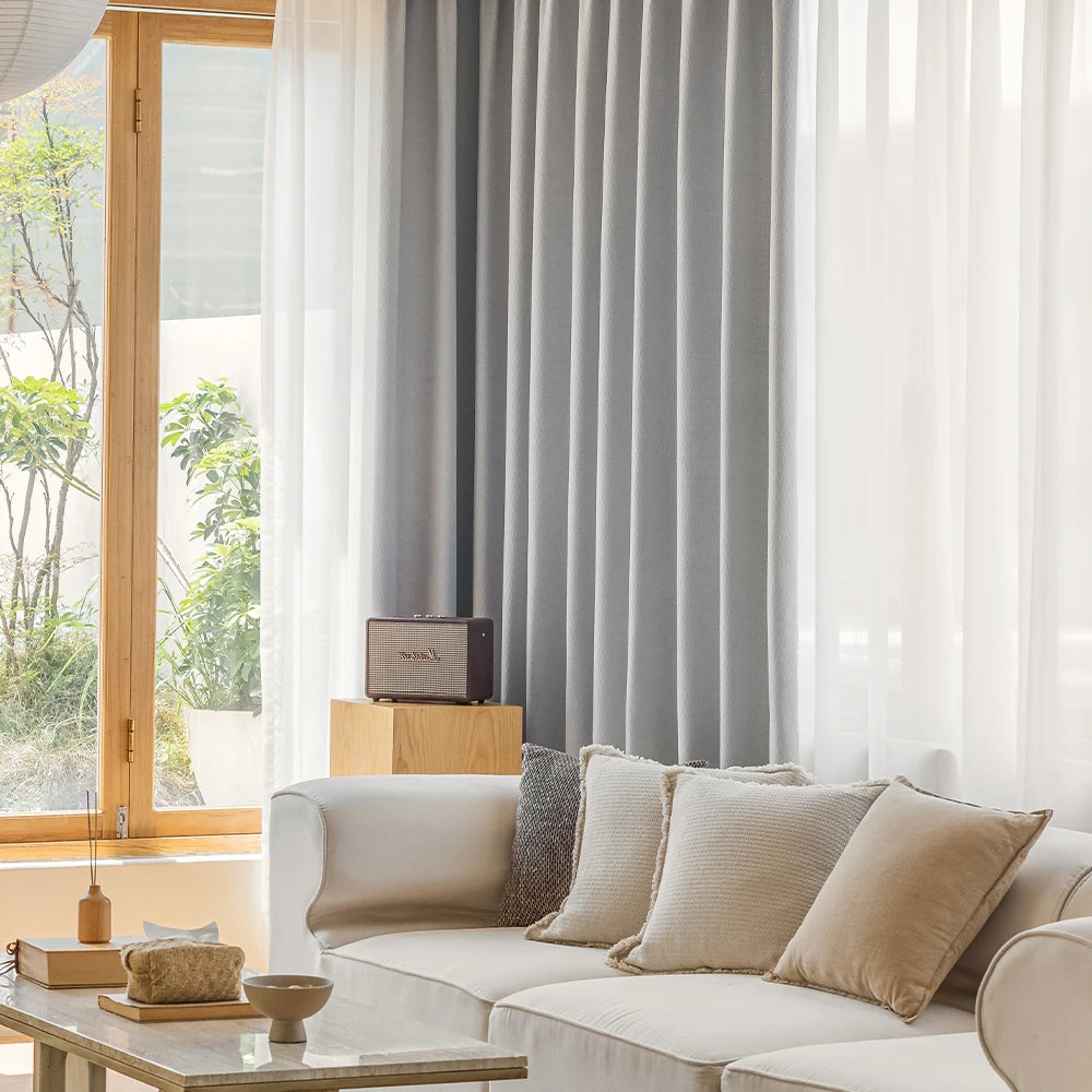 Rideau occultant moderne pour salon et chambre - vue 9 sur 11