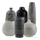 Geometrically Shaped Ceramic Flower Arrangement, Home Decor, Dining Room Bedroom Living Room Office Decor Creative Art Vase, 1Pc