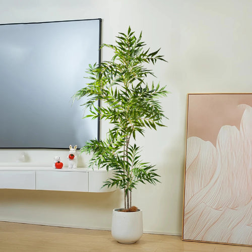 Large realistic artificial palm tree for indoor and outdoor decoration - vue 4 sur 9