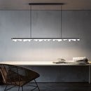 Modern minimalist gold and black chandelier for pendant lighting