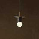 suspension style américain avec abat-jour en marbre