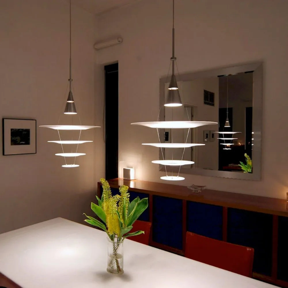 suspension enigma design ovni lévitation éclairage art décoration - vue 6 sur 10