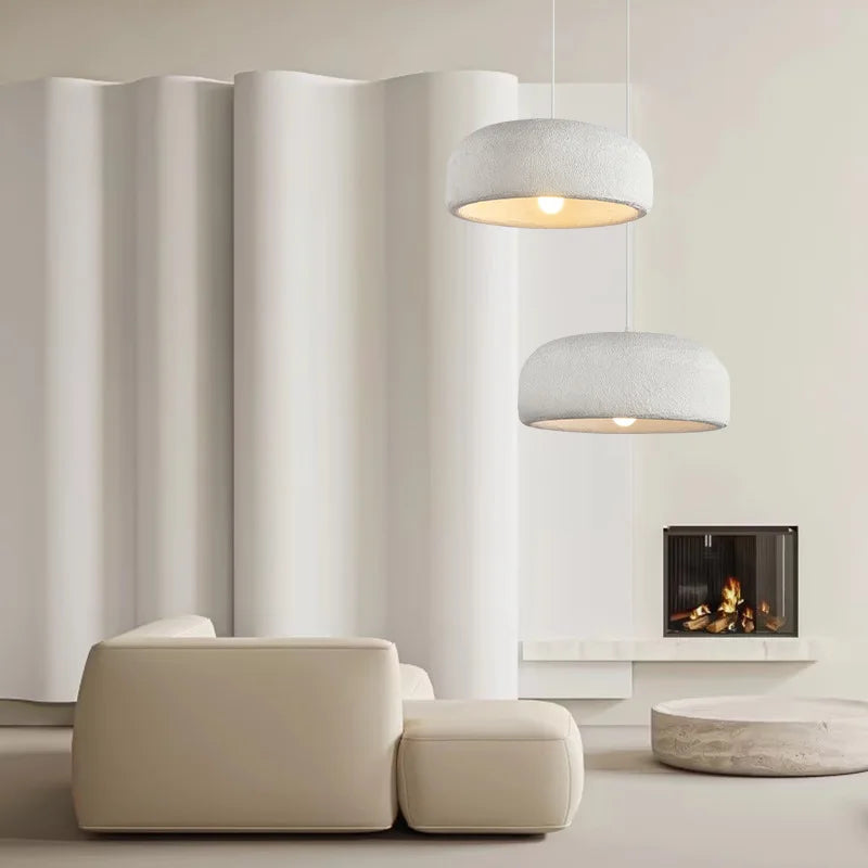 Nordic minimalist restaurant chandeliers, modern and personalized design, decorative chandeliers, bedroom and bar hanging lights - vue 6 sur 9