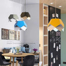 suspension géométrique en fer style nordique pour décoration intérieure