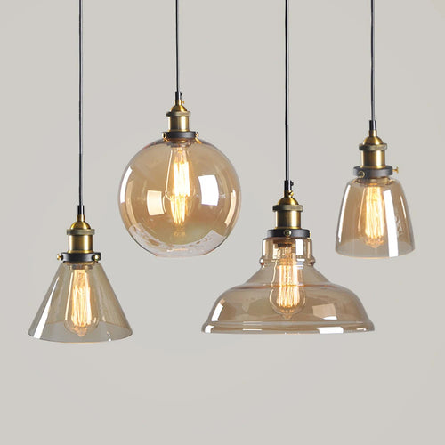 suspension moderne en verre pour décoration intérieure élégante - vue 4 sur 12
