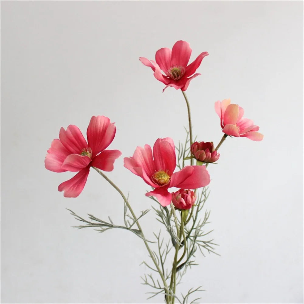 grande marguerite artificielle bouquet de fleurs en soie décoration mariage - vue 12 sur 18