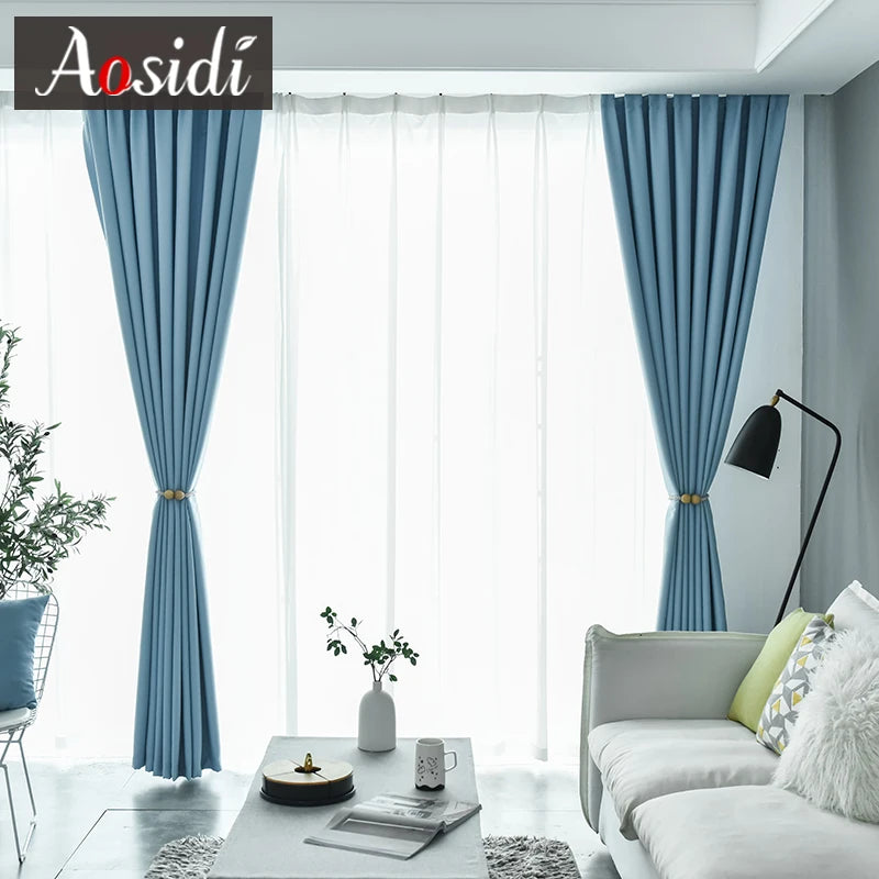 Rideau occultant moderne pour chambre et salon - vue 4 sur 11