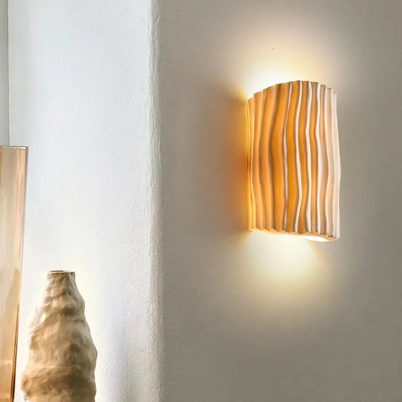 applique murale en résine pour décoration artistique avec