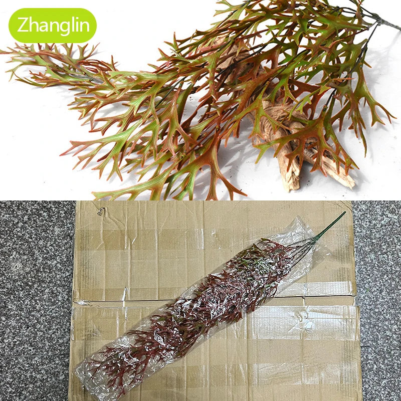 plantes succulentes artificielles pour décoration murale festive - vue 8 sur 9
