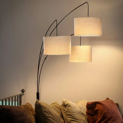 Lampadaire minimaliste américain rotatif Led - vue 3 sur 8