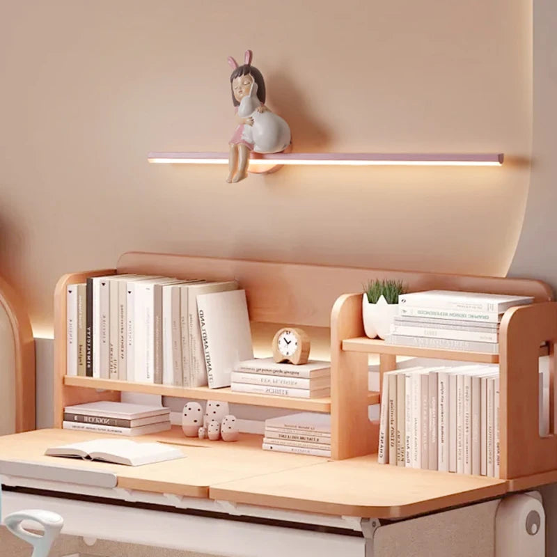 applique murale en forme de lapin pour décoration enfant - vue 2 sur 17