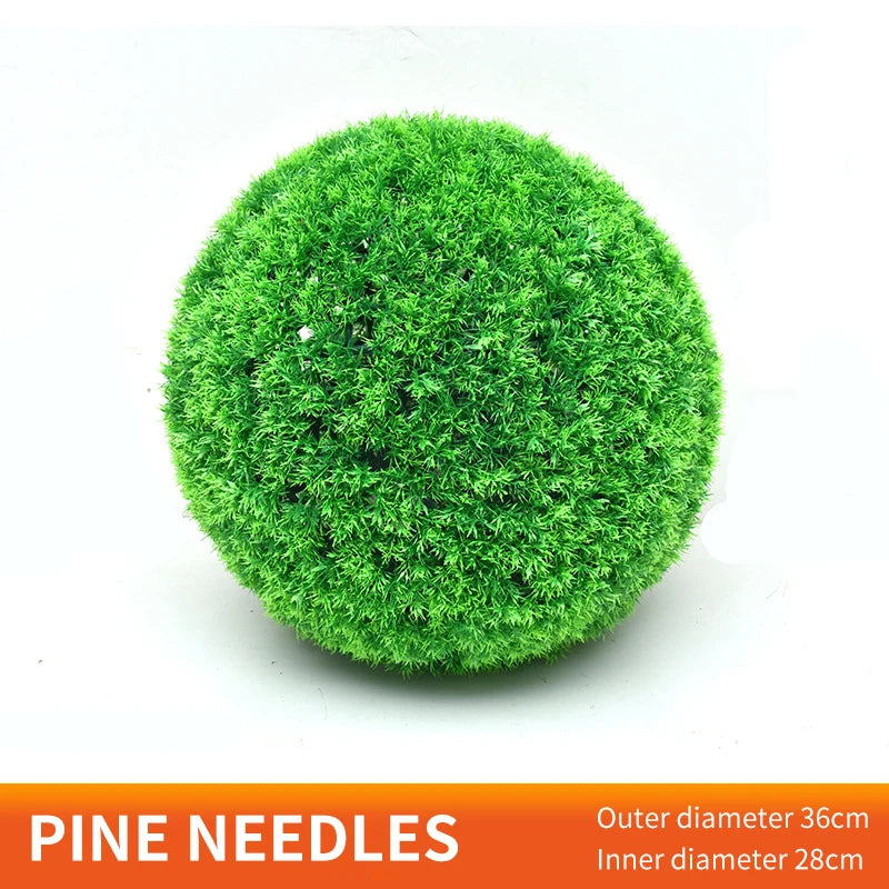 boule de gazon artificiel décoration intérieure plante verte - vue 31 sur 36