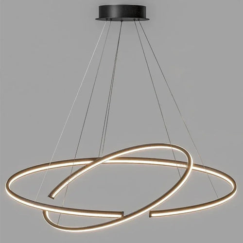 lampe led design moderne à suspendre pour intérieur