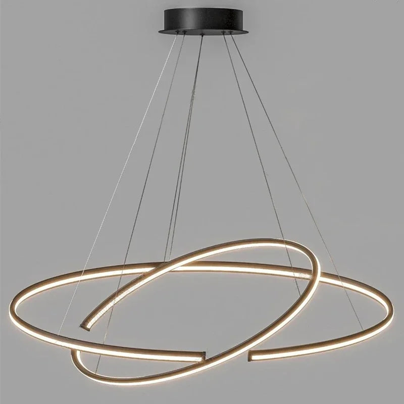 lampe led design moderne à suspendre pour intérieur - vue 4 sur 12