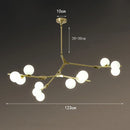 Modern pendant light minimalist dimmable indoor decor