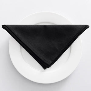 Serviette de table satin style moderne réception lot