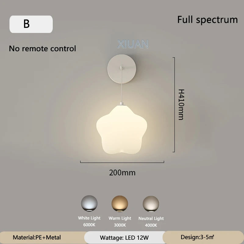suspension modernes nuage lune étoile pour enfant - vue 8 sur 12