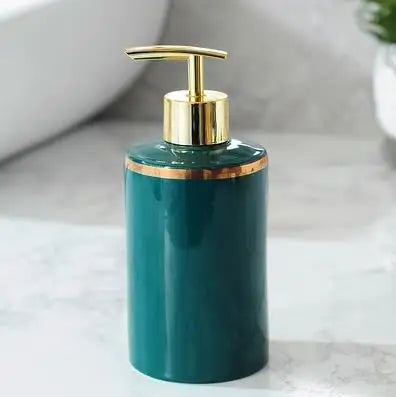 flacons à pompe en céramique vides pour cosmétiques et désinfectants - vue 7 sur 9