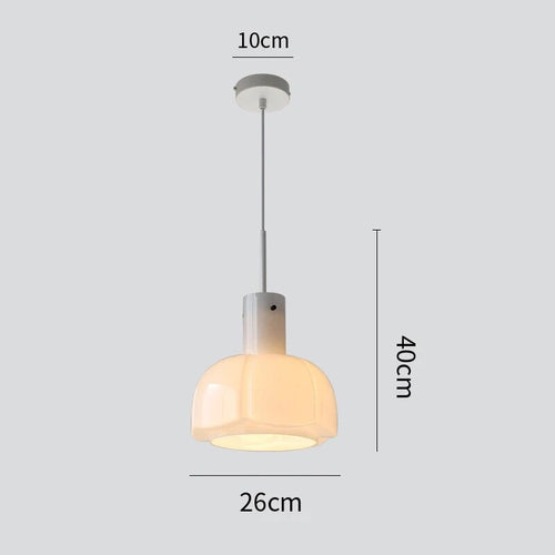 Lampe suspension restaurant rétro nordique - vue 12 sur 11
