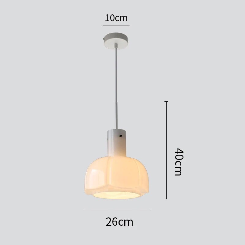 Lampe suspension restaurant rétro nordique - vue 11 sur 11