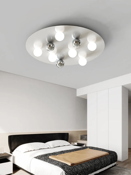 Minimalist Nordic design ceiling light for modern interior decor - vue 6 sur 16