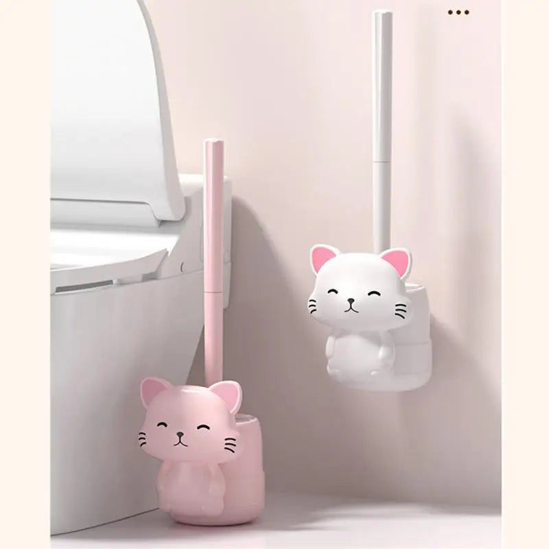 brosse de toilette pour nettoyage de fosse à squat sans angle mort