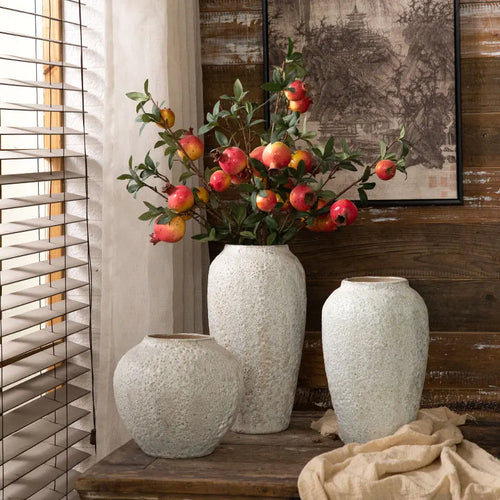 Retro Literary Creative Old Hydroponic Ceramic Vase, High-end Home Decoration, Flower Arrangement, Porch Living Room Decoration - vue 4 sur 9