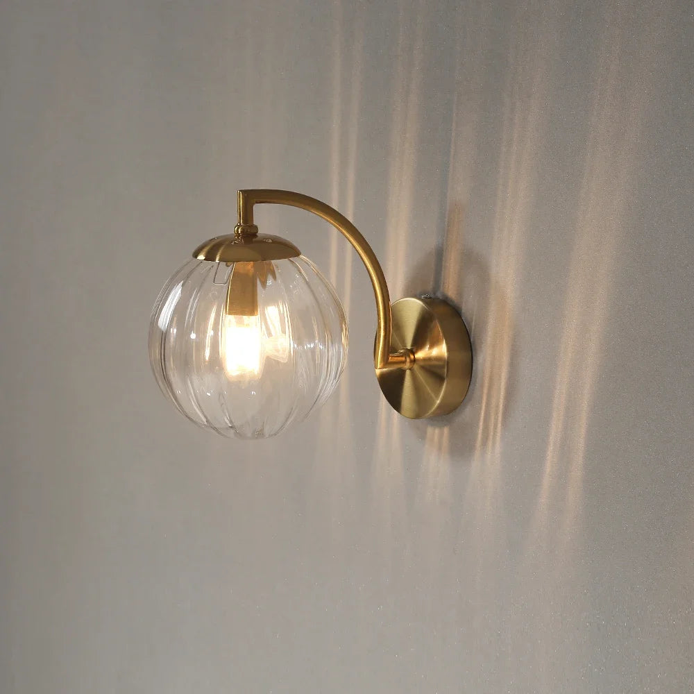 Applique murale led verre nordique - vue 5 sur 12