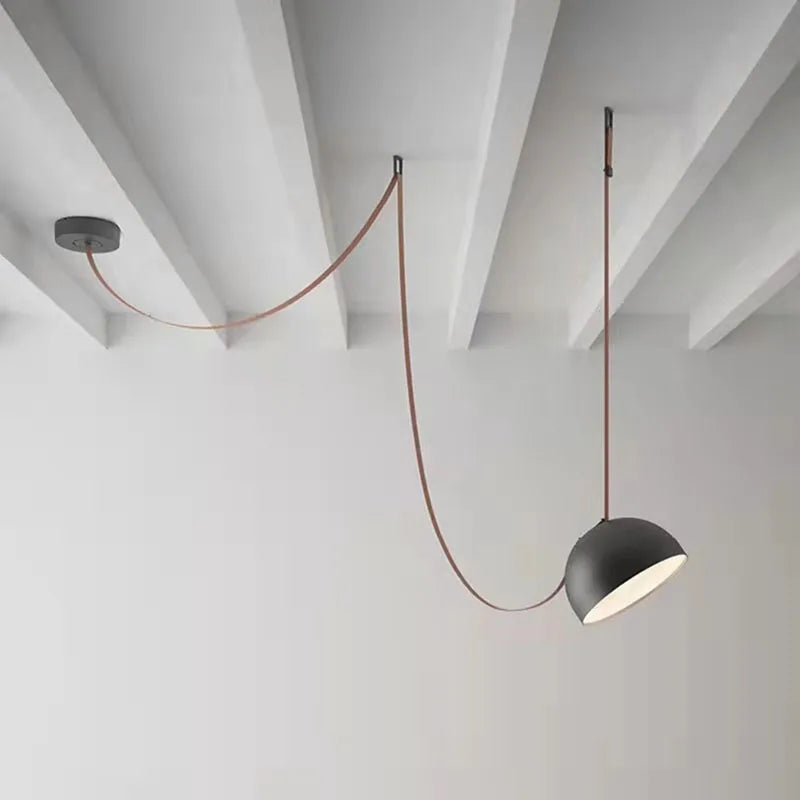 suspension en cuir artificiel pour bureau et magasin - vue 7 sur 10