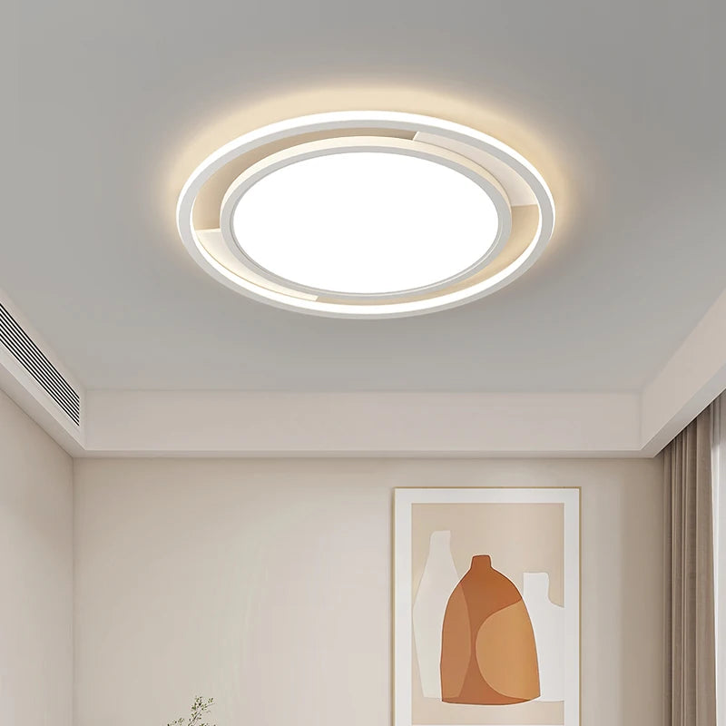 plafonnier moderne lumineux pour un éclairage décoratif élégant - vue 5 sur 8