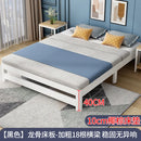 Single tatami bed frame, modern and simple home master bedroom, 1.8-meter double iron bed