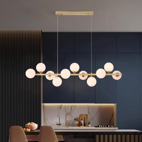 Lustre led suspendues au design moderne - vue 4 sur 18