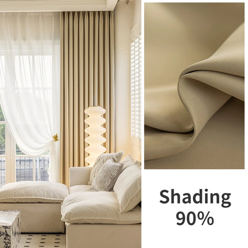 Rideau occultant thermique épais pour salon chambre - vue 11 sur 13